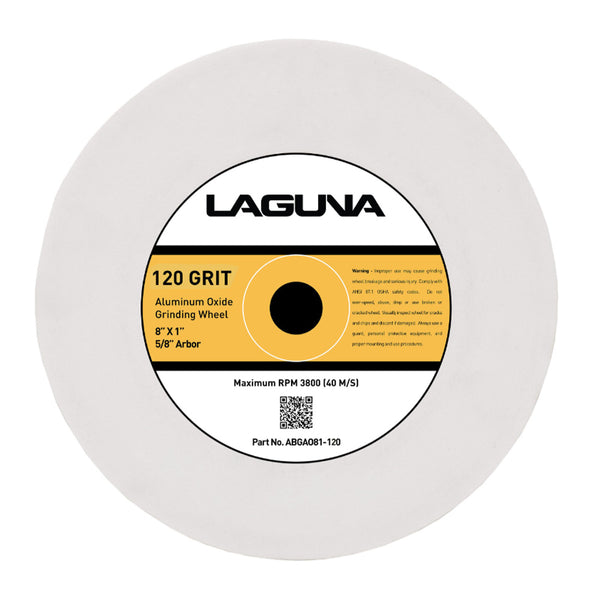 Laguna 120 Grit Aluminum Oxide Wheel