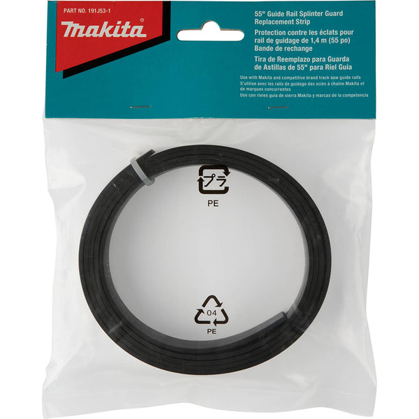 Makita 55" Guide Rail Splinter Guard Replacement Strip