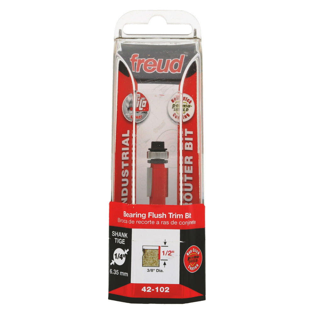 Freud Bearing Flush Trim Bit 1/4