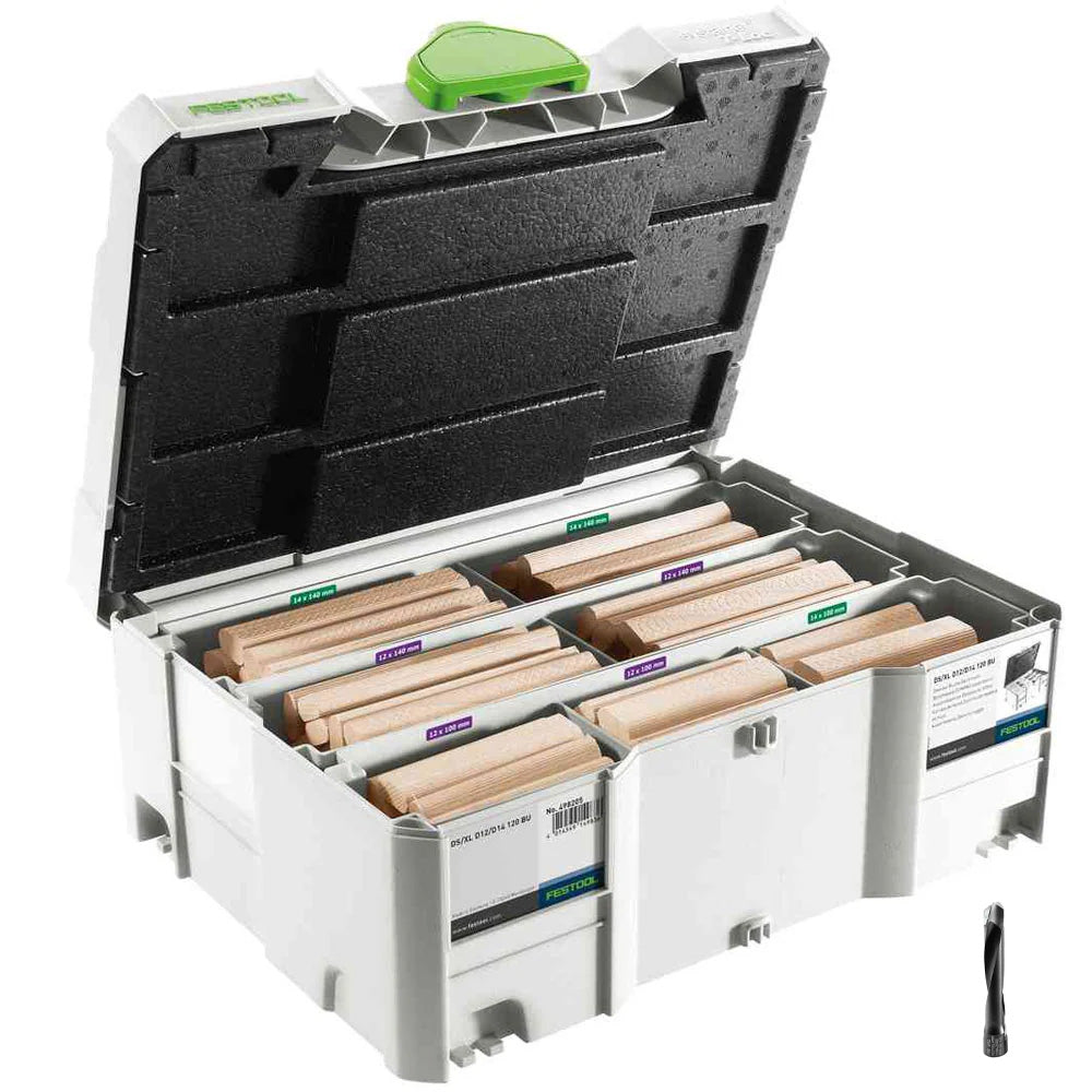 Festool DOMINO XL 12/14 mm Tenons Assortment for the DF 700 Joiner