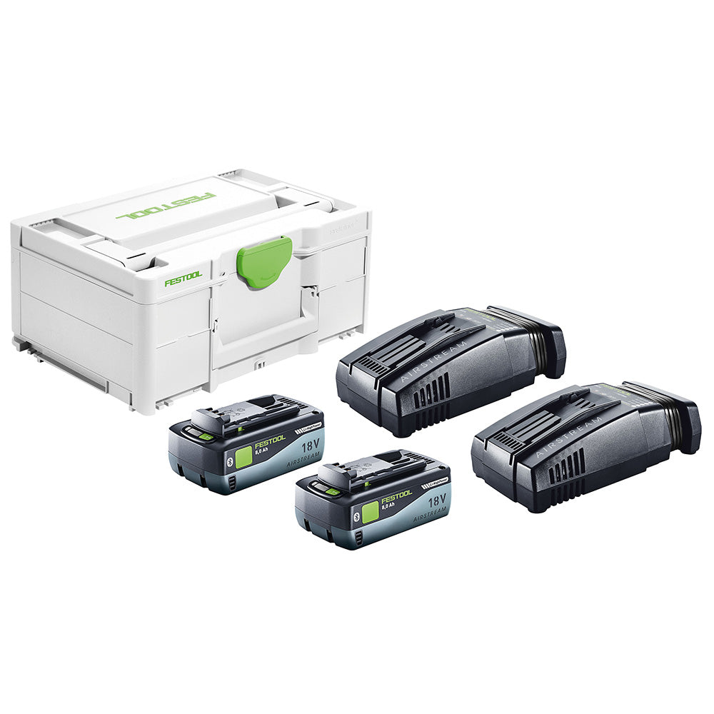 Festool HighPower Battery Energy Set SYS 18V 2x8.0/2xSCA16