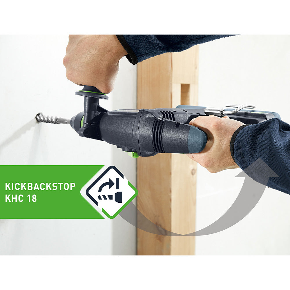 Festool Cordless Rotary Hammer Drill KHC 18 EB-Basic