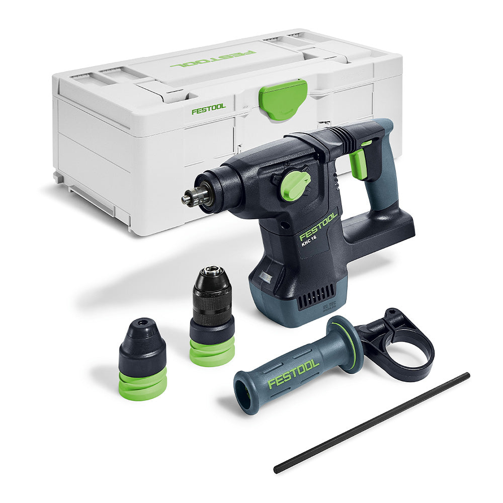 Festool Cordless Rotary Hammer Drill KHC 18 EB-Basic