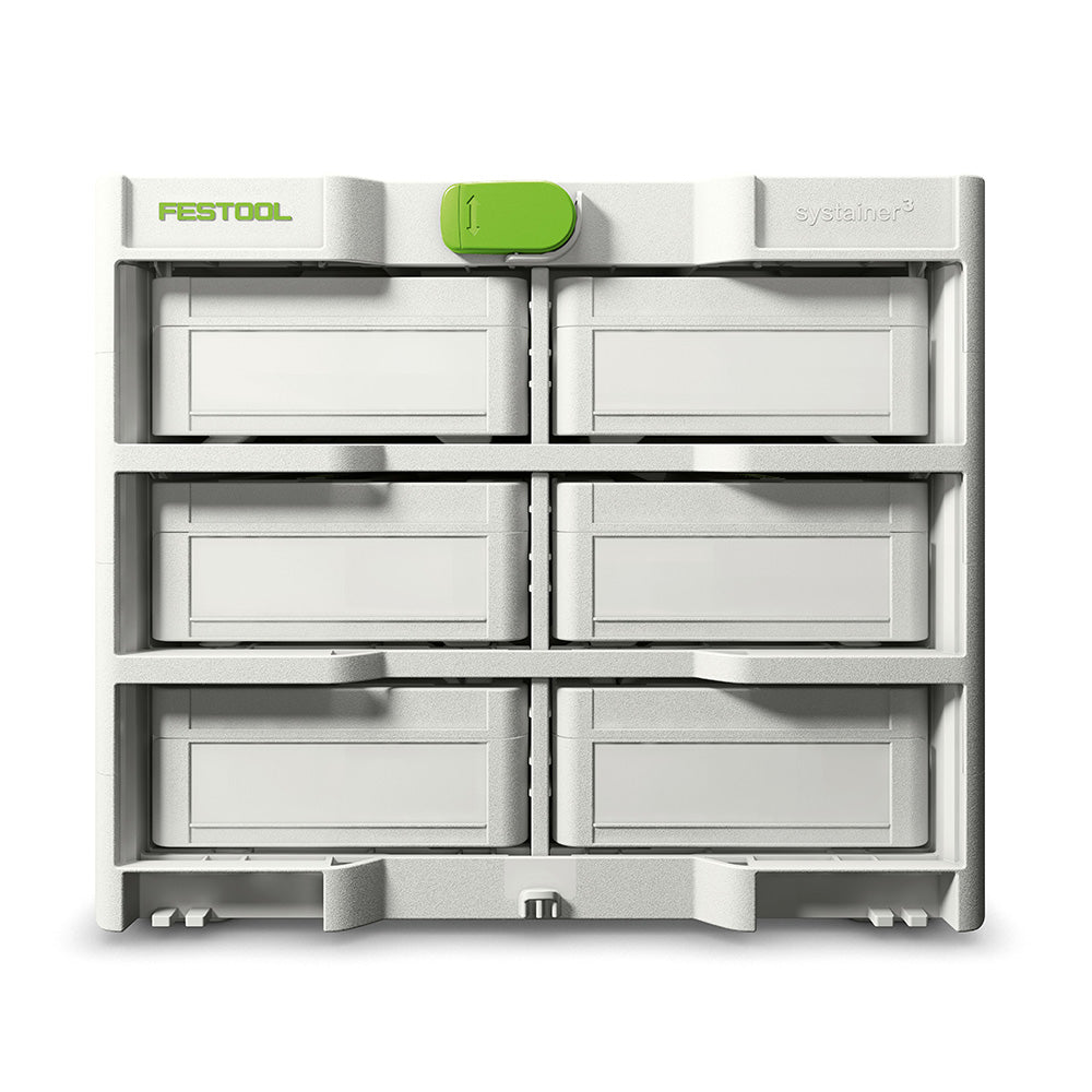 Festool Systainer3 Rack SYS3-RK/6 M 337-Set