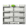 Festool Systainer3 Rack SYS3-RK/6 M 337-Set