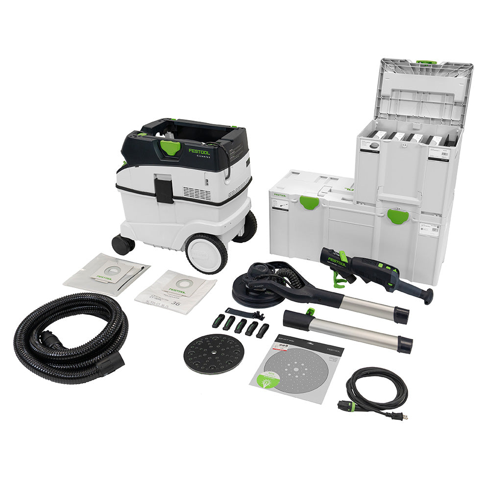 Festool Planex Drywall Sander LHS 2 + CT + Abrasive Set (Limited-Edition)