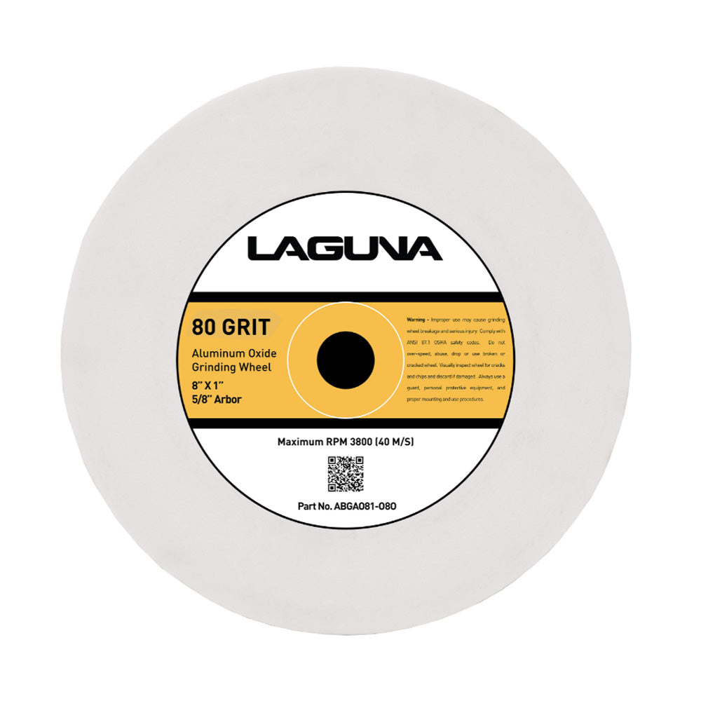 Laguna 80 Grit Aluminum Oxide Wheel