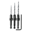 Makita A-99661 3-Piece Countersink with Drill Bit Set