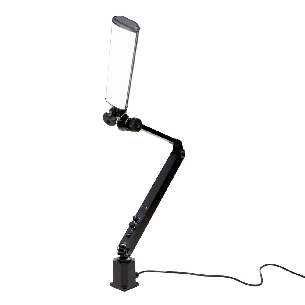 Laguna Double Arm Rectangular Head LED Chameleon 95CRI Lamp