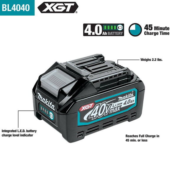 Makita BL4040 40V max XGT 4.0Ah Battery