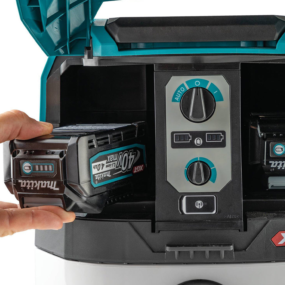 Makita GCV04PMX 40V max XGT Cordless 4 Gal. HEPA Dust Extractor Kit, AWS Capable (4.0Ah)