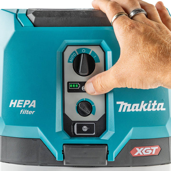 Makita GCV04PMX 40V max XGT Cordless 4 Gal. HEPA Dust Extractor Kit, AWS Capable (4.0Ah)