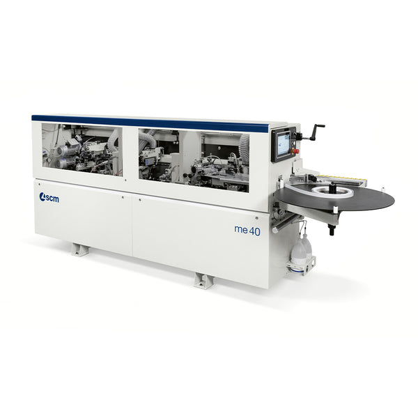 SCM Minimax ME 40ETR Automatic Edge Bander with Pre-Milling & Rounding Unit