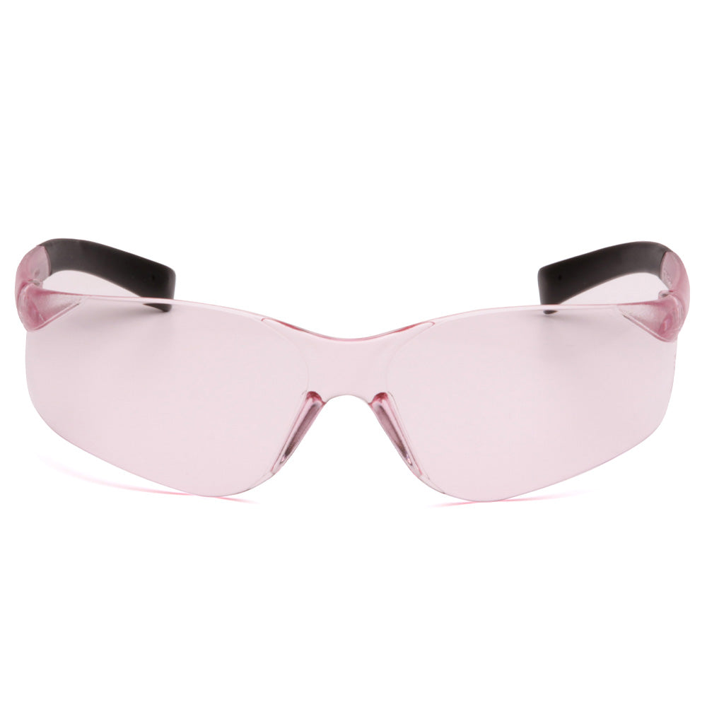 Pyramex Mini Ztek Frameless Safety Glasses - Pink Lens