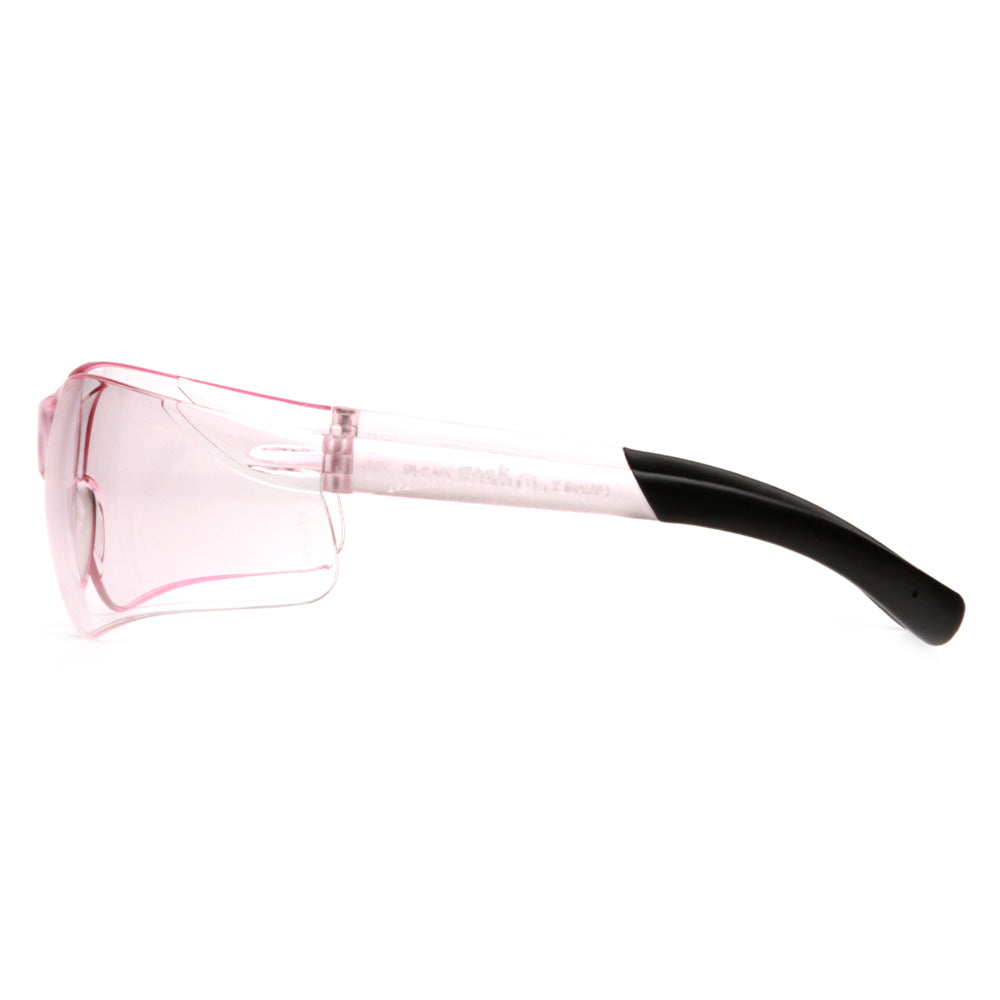 Pyramex Mini Ztek Frameless Safety Glasses - Pink Lens