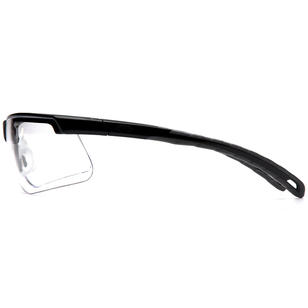 Pyramex Ever-Lite H2MAX Anti-Fog Half Frame Safety Glasses - Clear Lens