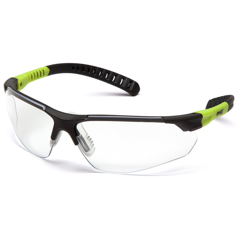 Pyramex Sitecore H2MAX Anti-Fog Half Frame Safety Glasses - Clear Lens