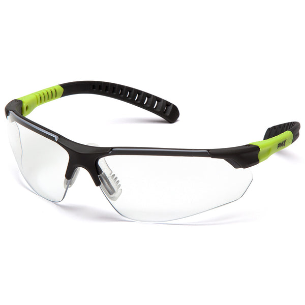 Pyramex Sitecore H2MAX Anti-Fog Half Frame Safety Glasses - Clear Lens