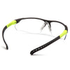 Pyramex Sitecore H2MAX Anti-Fog Half Frame Safety Glasses - Clear Lens