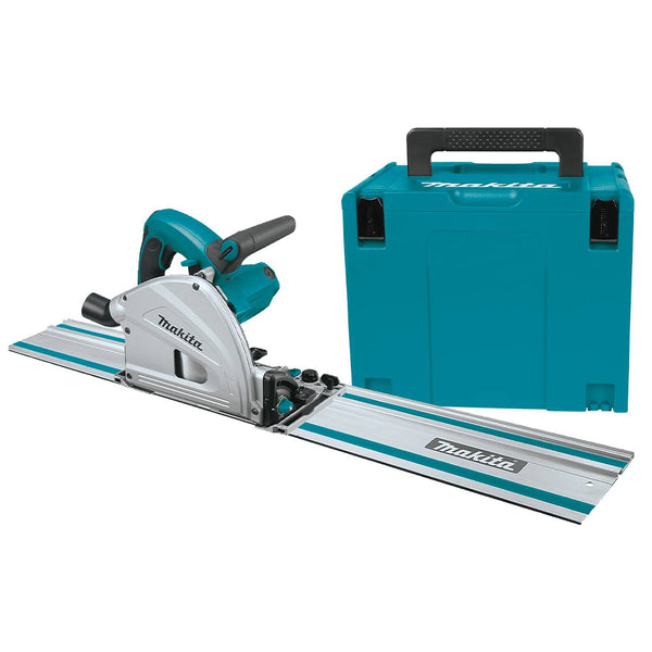 Makita SP6000J1 6-1/2" Track Saw Kit with Tool Case and 55" Guide Rail