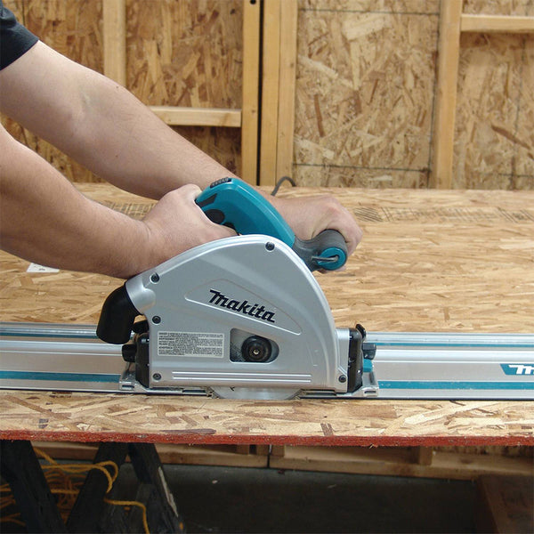 Makita SP6000J1 6-1/2" Plunge Circular Saw Kit with Tool Case and 55" Guide Rail