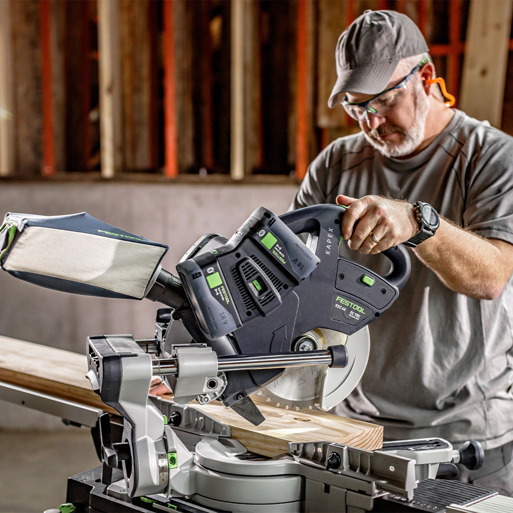 Festool Kapex KSC 60 Cordless Miter Saw Basic + UG Set (Limited Edition)