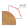 Freud Rounding Over Bit 1/2" Shank x 1/2" Radius