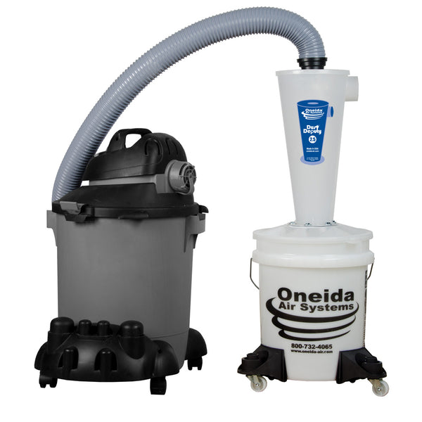 osVAC pressure relief for cyclone dust extractor/ dust commander