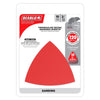 Diablo 3-1/8" 120-Grit (Fine) Oscillating Detail Triangle Sanding Sheets (10-Pack)